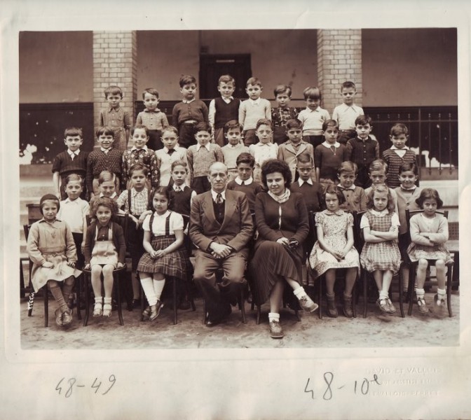 Classe de 10ème - 1947
