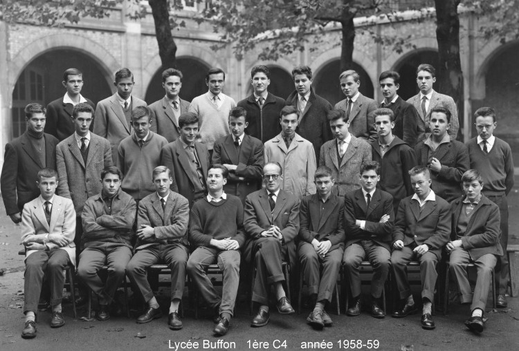 Classe de 1ère C4 - 1958
