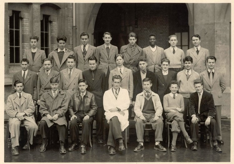 Classe de 2nd M - 1952