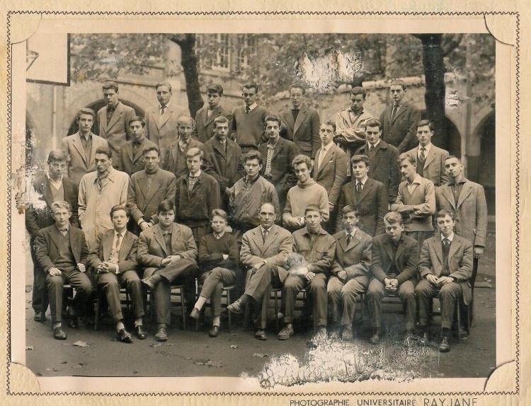 Classe de 2nde - 1958