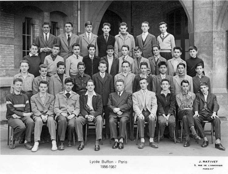Classe de 3ème M2 - 1956