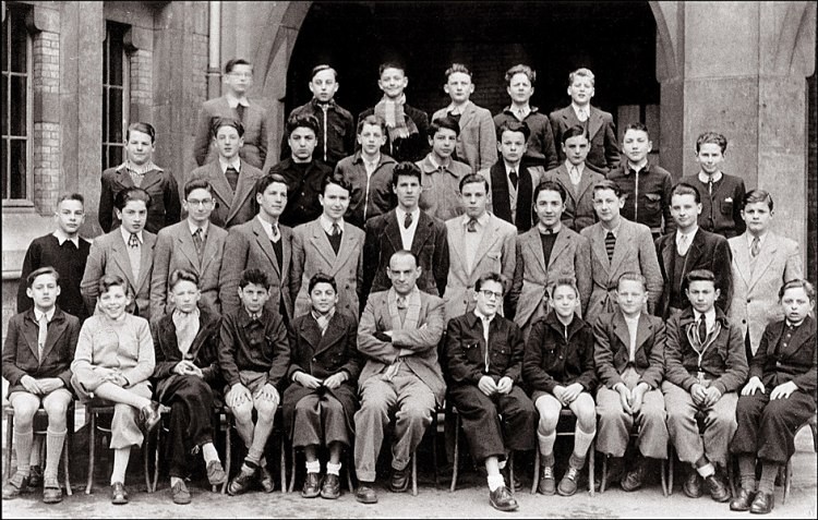 Classe de 4ème M - 1950