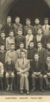 Classe de 4ème M1 - 1958