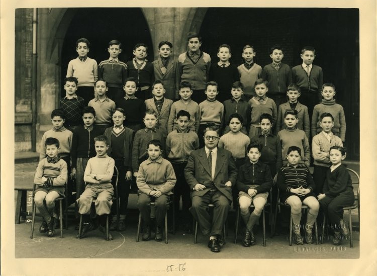 Classe de 5ème - 1956