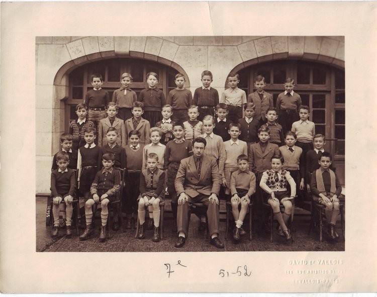 Classe de 7ème 3 - 1951
