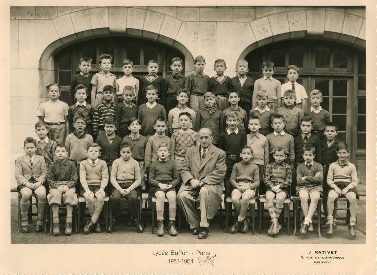 Classe de 7ème - 1954