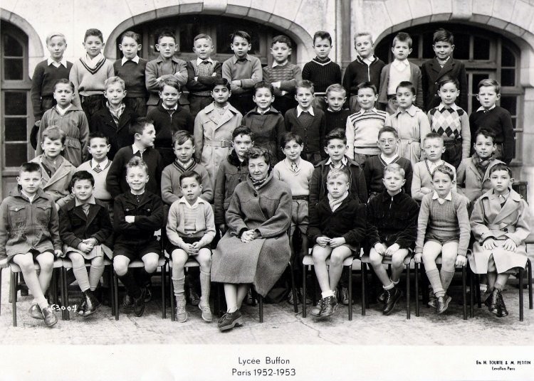 Classe de 8ème - 1952