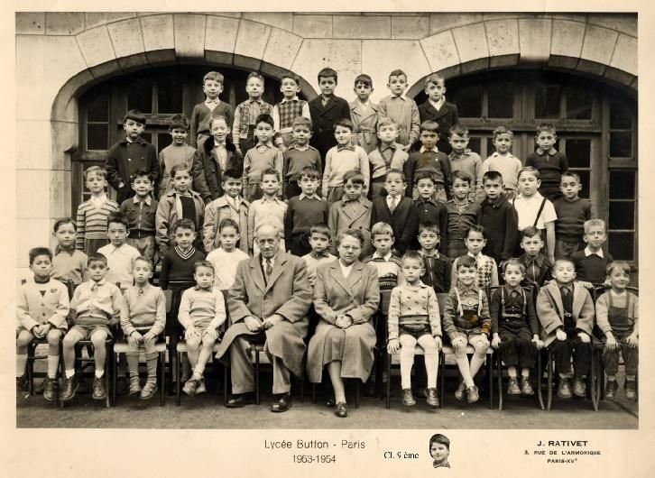 Classe de 9ème - 1954