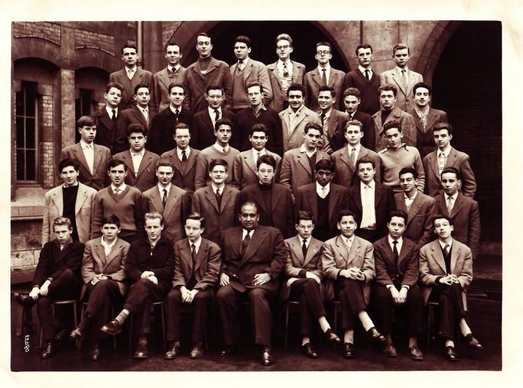 Classe de mathématiques élémentaires 3 - 1958