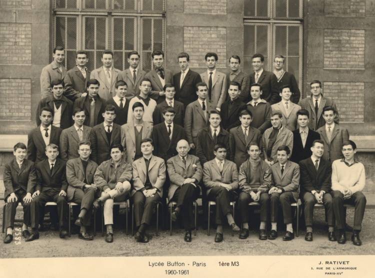 Classe de 1ère M3 - 1960