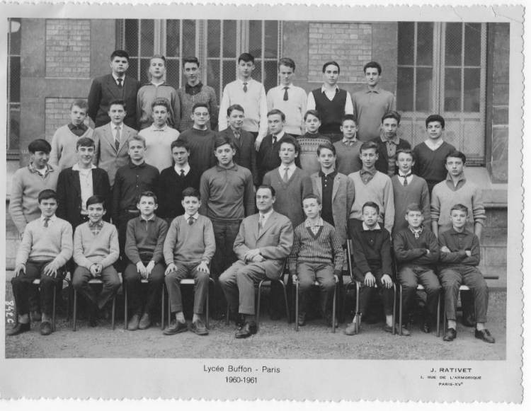 Classe de 3ème - 1960
