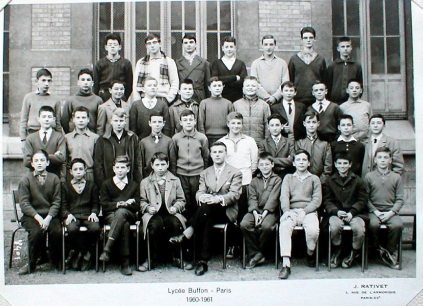 Classe de 4ème M - 1960