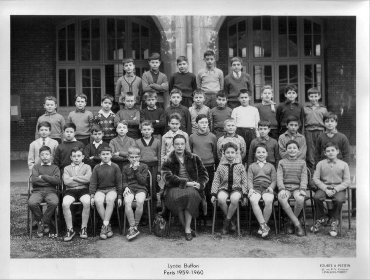 Classe de 6ème A1 - 1959
