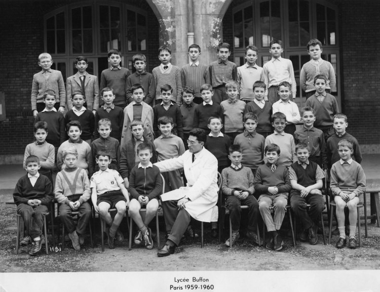 Classe de 6ème - 1960