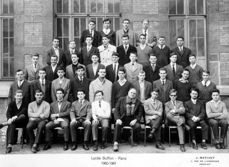 Classe de Mathématiques élémentaires 2 - 1960