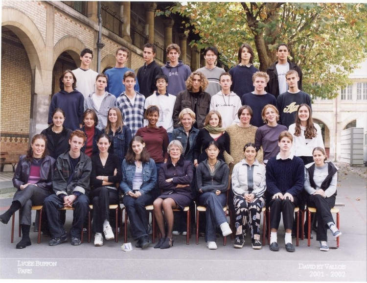 Classe de 1ère ES2 - 2002