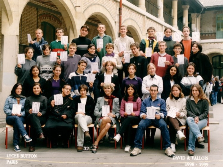 Classe de 1ère ES4 - 1998