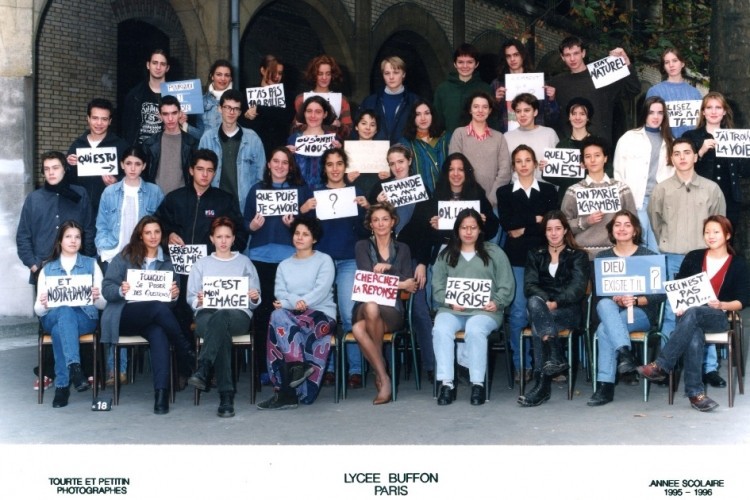 Classe de Terminale L - 1995