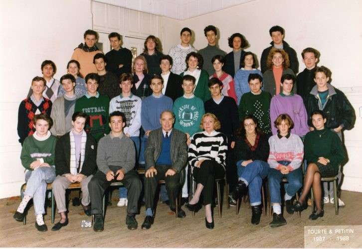 Classe de 1ère S - 1988