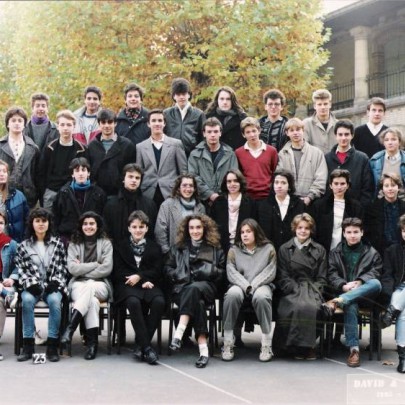 Classe de 1ère S 3 - 1986