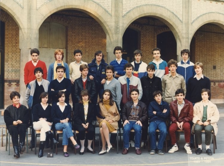 Classe de 1ère S 4 - 1983