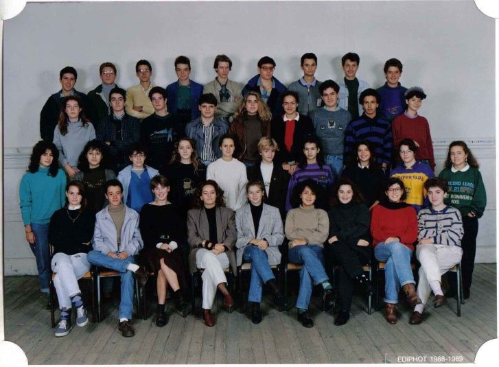 Classe de 1ère S - 1988