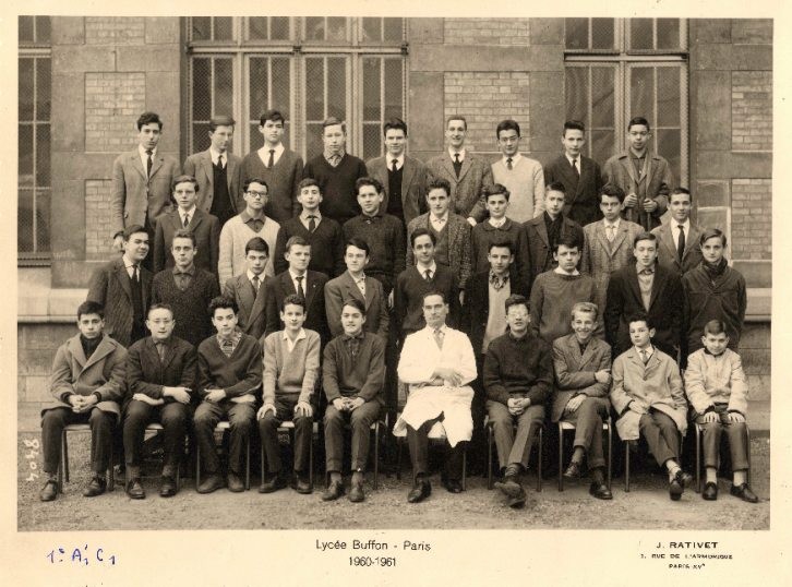 Classe de 1ère A3 C3 - 1961