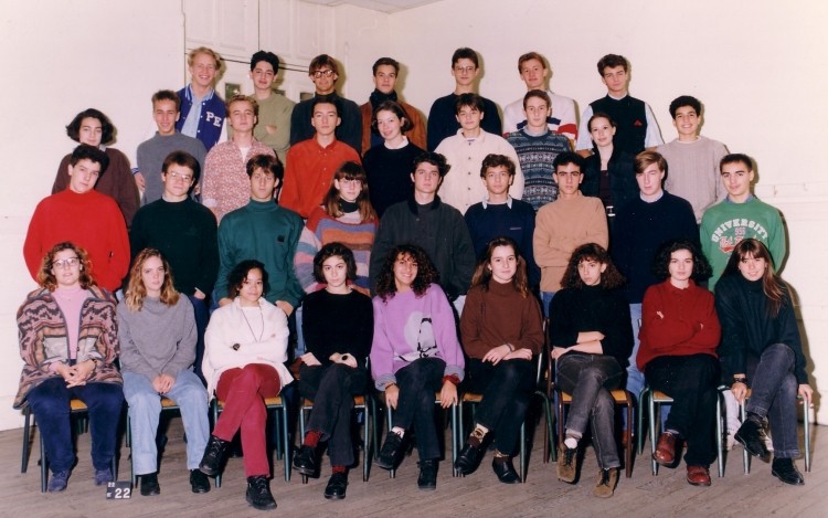 Classe de 1ère - 1992