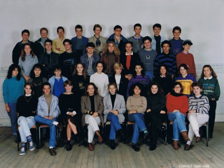 Classe de 2nde - 1990