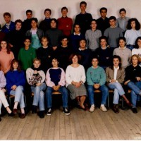 Classe de 3ème - 1987