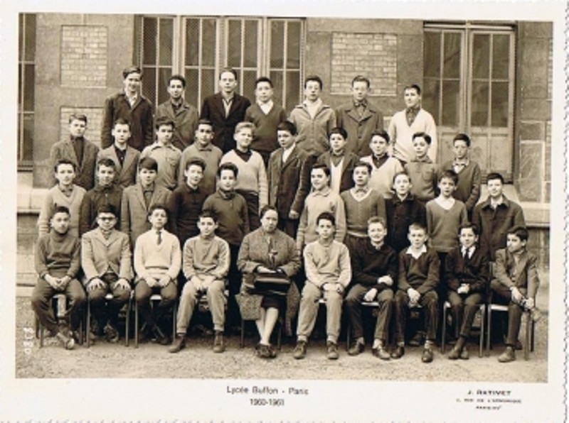 Classe de 4ème M - 1961