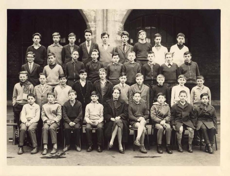Classe de 4ème M - 1961