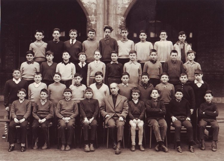 Classe de 5ème A7 - 1961
