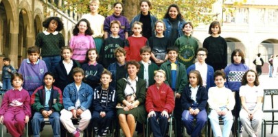 Classe de 6ème 4 - 1989