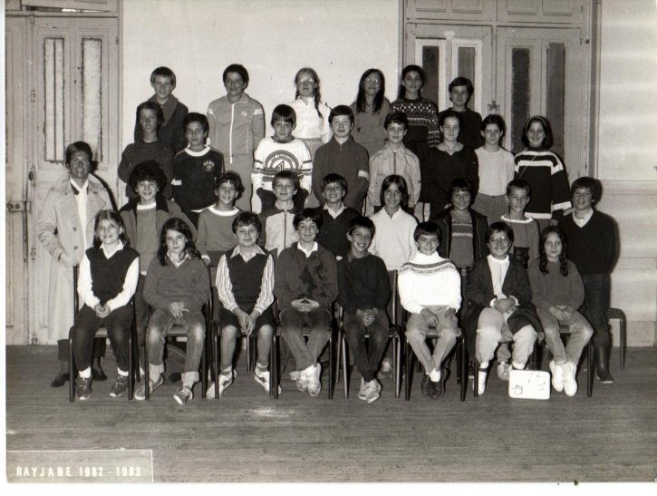 Classe d'allemand renforcé - 1983
