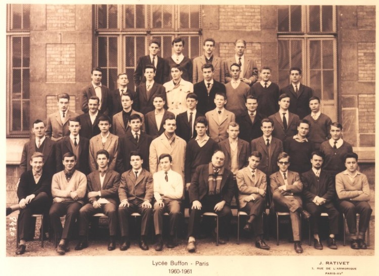 Classe de Mathématiques 2 - 1961