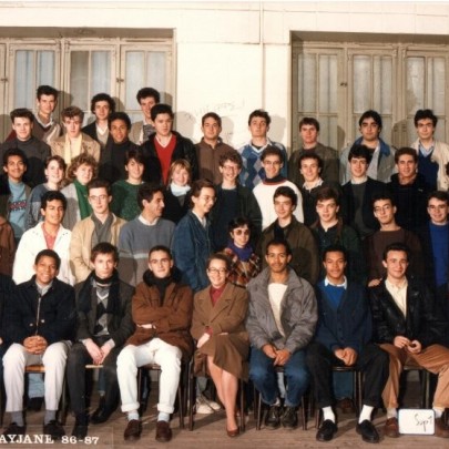 Classe de Maths-sup - 1986