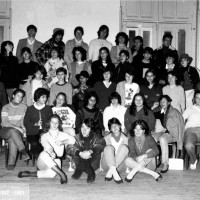 Classe de terminale A - 1983