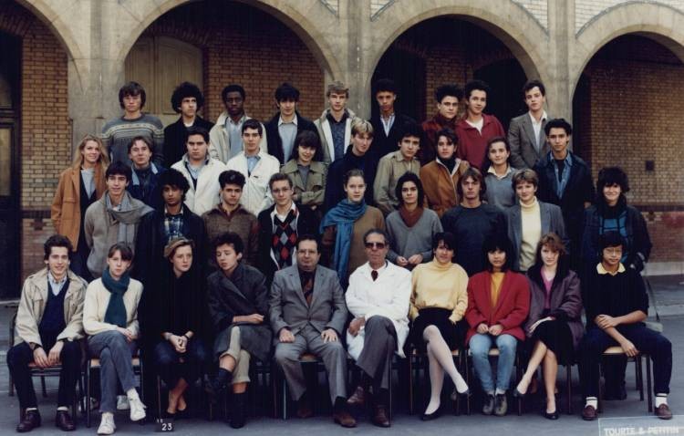 Classe de terminale C et D - 1983