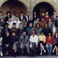 Classe de terminale C et D - 1983