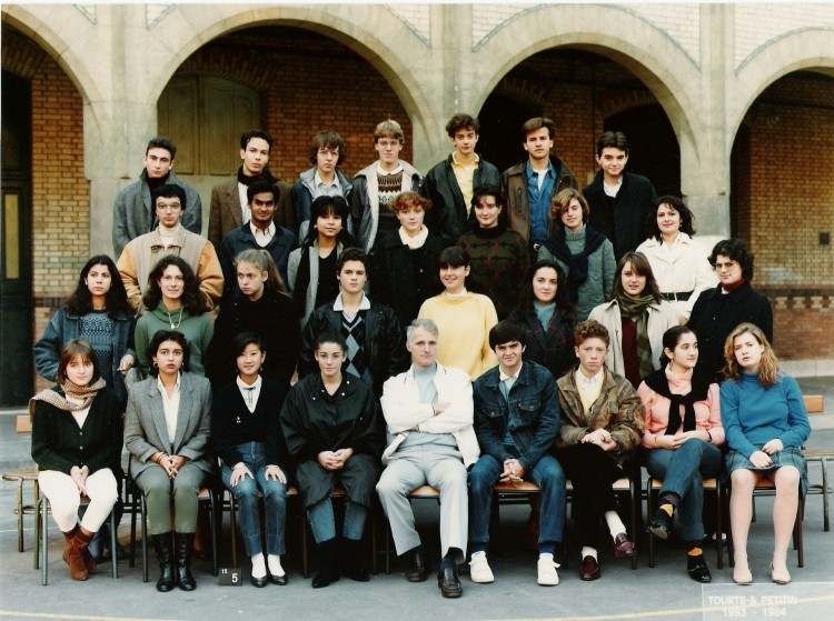 Classe de Terminale B - 1984