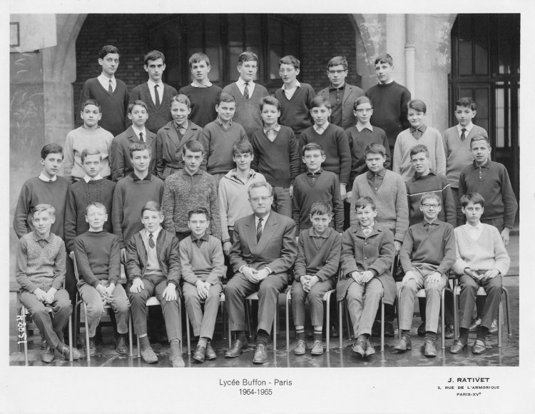 Classe de 3ème B6 - 1964