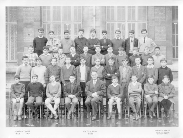 Classe de 3ème A2 B2 - 1964