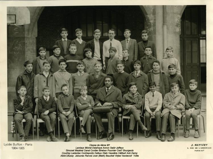 Classe de 4ème M4 - 1964