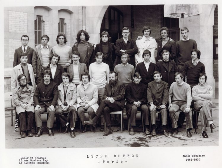 Classe de 1ère 10D4 - 1969