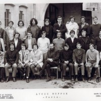 Classe de 1ère 10D4 - 1969