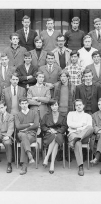 Classe de 1ère D2 - 1966