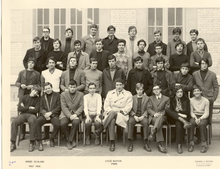 Classe de 2nde littéraire - 1967