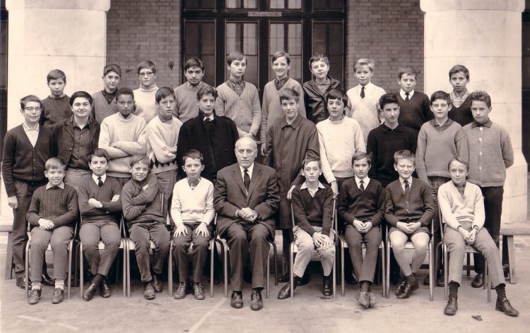 Classe de 4ème - 1967