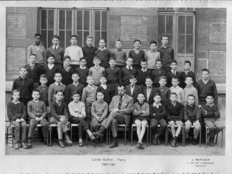 Classe de 5ème A7M1 - 1970